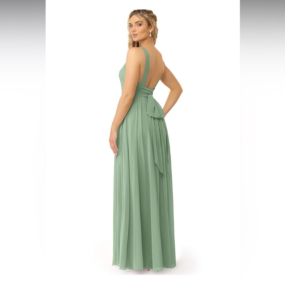 Green Azazie Bridesmaid Dress!